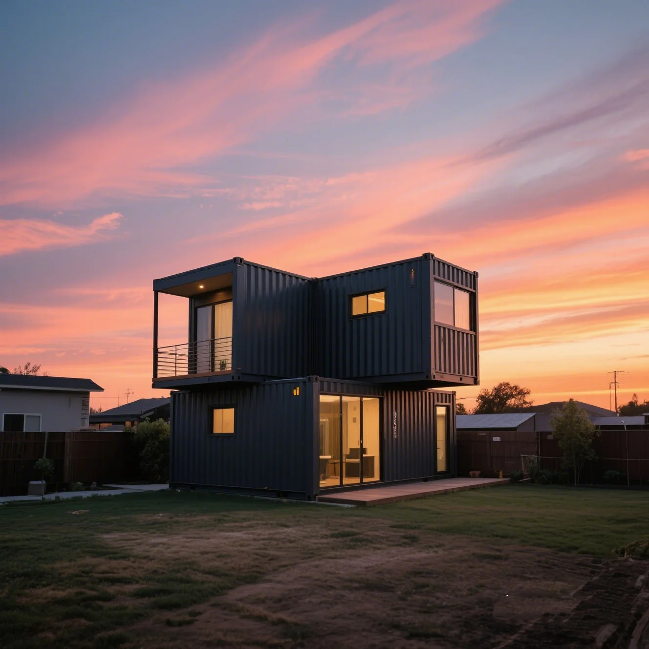 

Container House 3 Bed Rooms Office 20 ft Container Home Mobile Home Folding House Prefabricated 20' Shipping Container