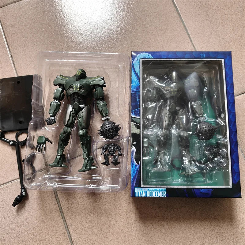 Коллекционная подвижная фигурка-меха Bandai Pacific Rim 2 Vengeance Wanderer, модель робота, игрушка для детей, рождественский подарок, 16 см