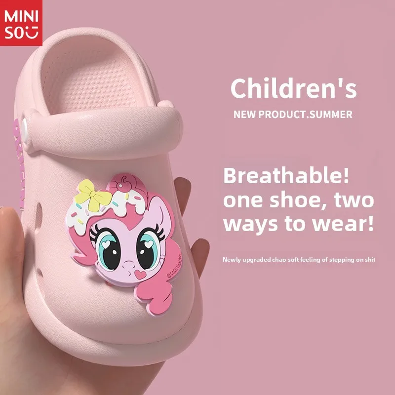 

Сандалии Miniso Girls Cloud, сабо принцессы с пеной с эффектом памяти на лето