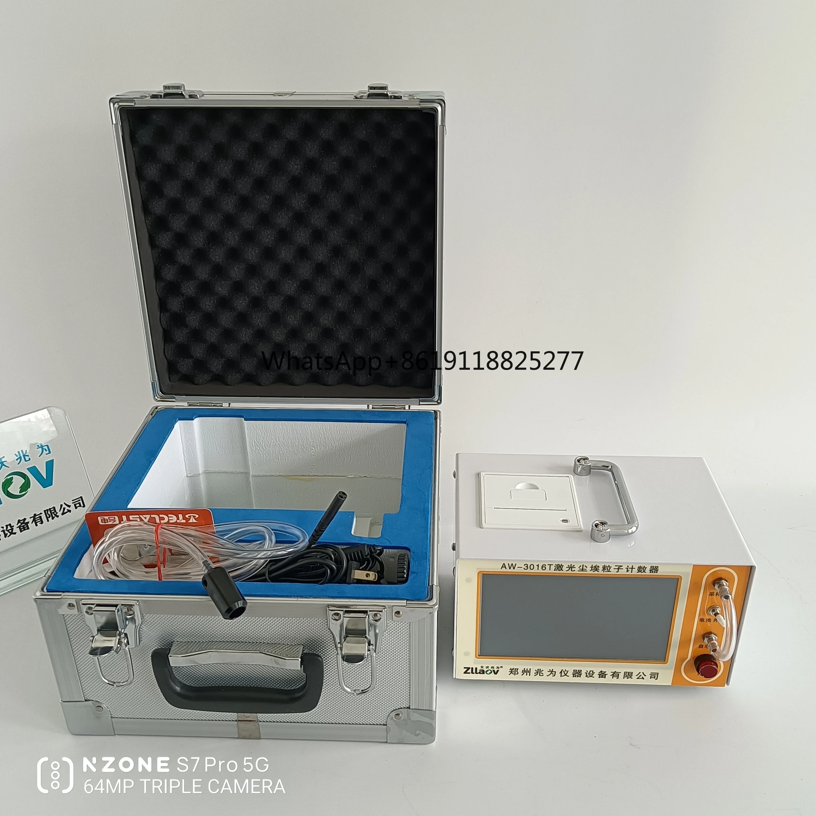 

laser dust particle counter 2.83L/min Lab Portable Economical Air Dust Analyzer Accuracy Laser Particle Counter