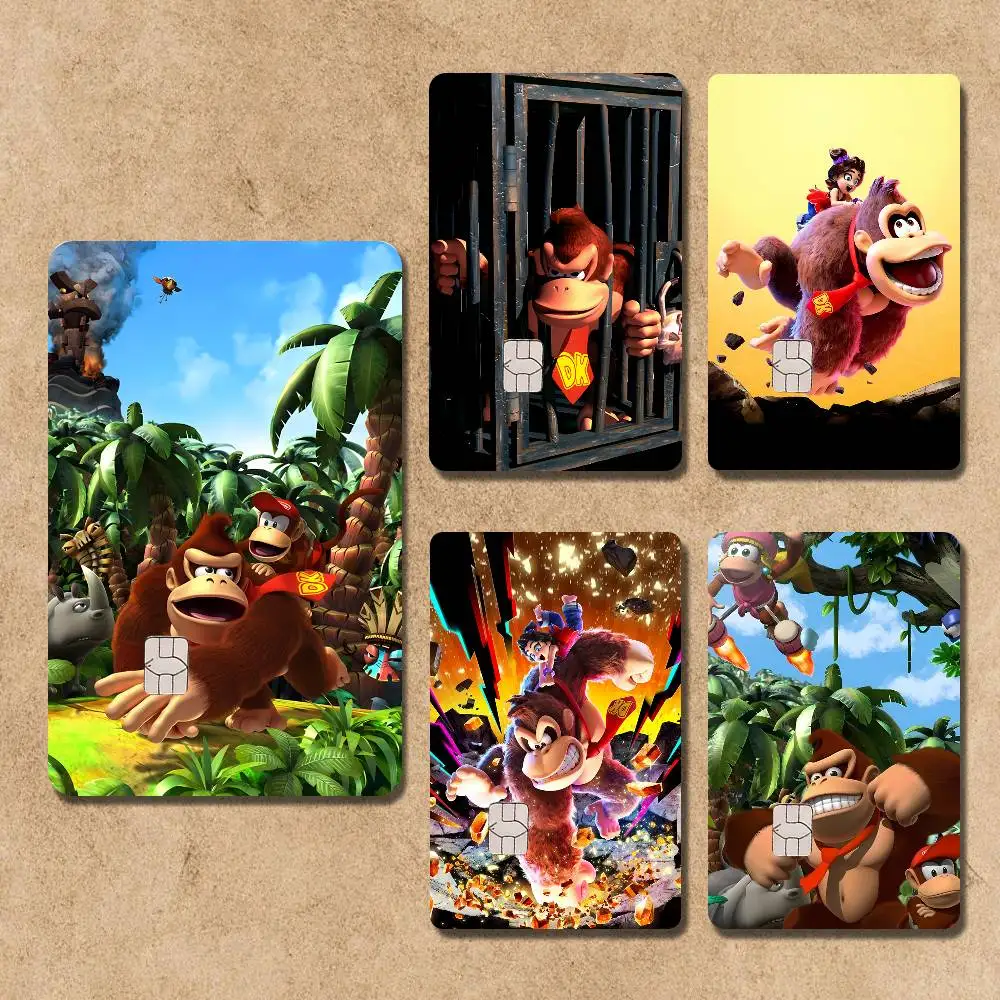 

Classic D-Donkey K-kong Multi-Scene Long-Lasting Card Stickers Credit Bus Bank Metro Decal