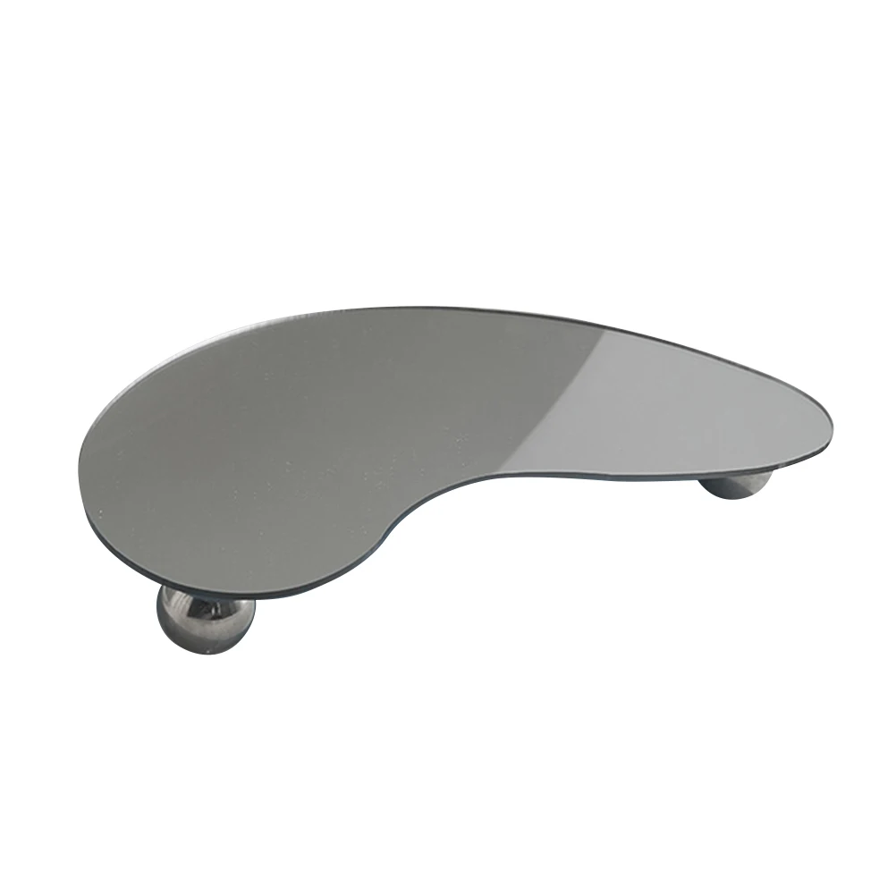 

1pc Aromatherapy Ornament Holder Reflective Display Tray Acrylic Photography Props Background Table Storage Jewelry Watch Glass