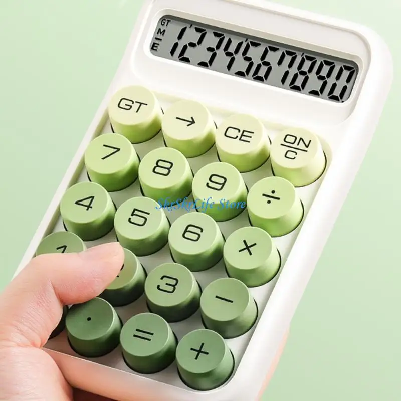 E65E Office Calculator Scientific Math Tool For College Students Exams Flexible Keys