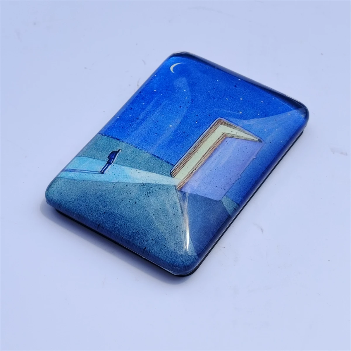 Afbeelding 3: Boek Leeuw Koelkastmagneet Gepersonaliseerde Kristallen Glazen Souvenir Woondecoratie Zelfverbetering Geschenken Moedig lezen aan