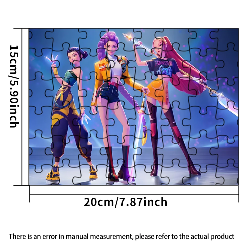 70 шт. KPOP охотники на демонов головоломка KPOP девушка группа коллекционная игрушка в подарок
