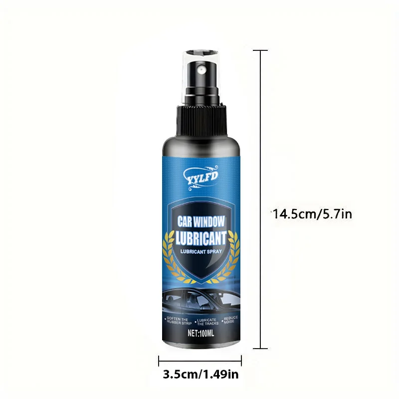 YYLFD 100ML 자동차 창 윤활유 전기 창 유리 흡음 제거 스카이 라인 트랙 그리스 청소제 특수