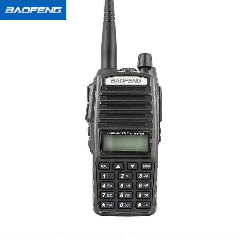 

BAOFENG BF-UV82 8 Вт рация беспроводной портативный домофон двухсегментный двойной дисплей цифровая настройка FM-радио baofeng uv 82