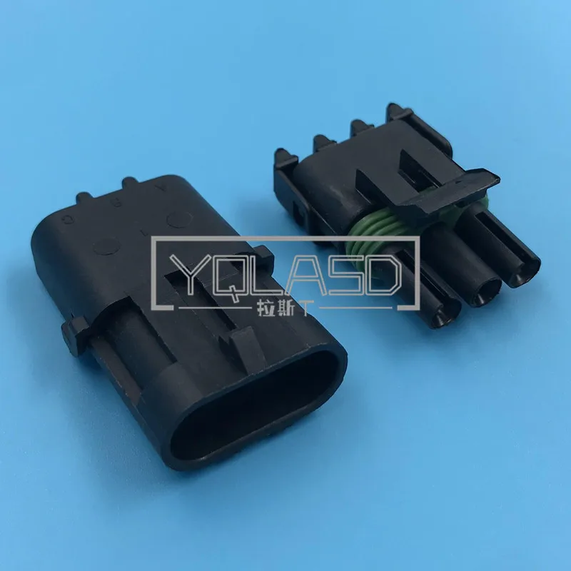 

1 Set 3 Way 12015793 12010717 Plug Haltech MAP TPS Waterproof Auto Socket AC Assembly For Car Cable Connector