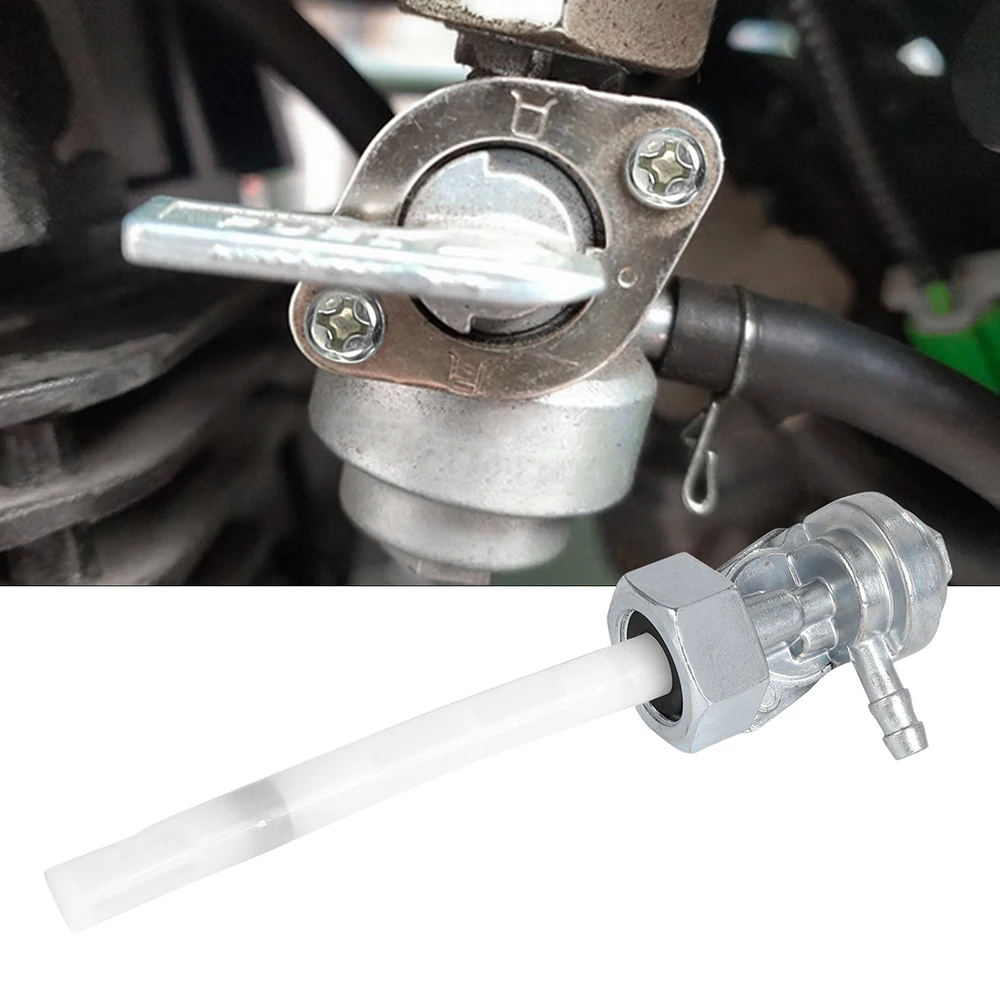 1PC Moto Gas Serbatoio Carburante Interruttore Rubinetto Valvola Rubinetto Universale Per Honda Yamaha Cafe Racer
