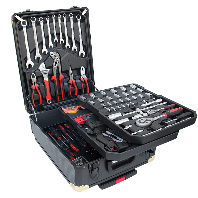 

399 Pcs Car Repair Tool Set Multifunctional Wrench Set Box Household Hand Tool Set