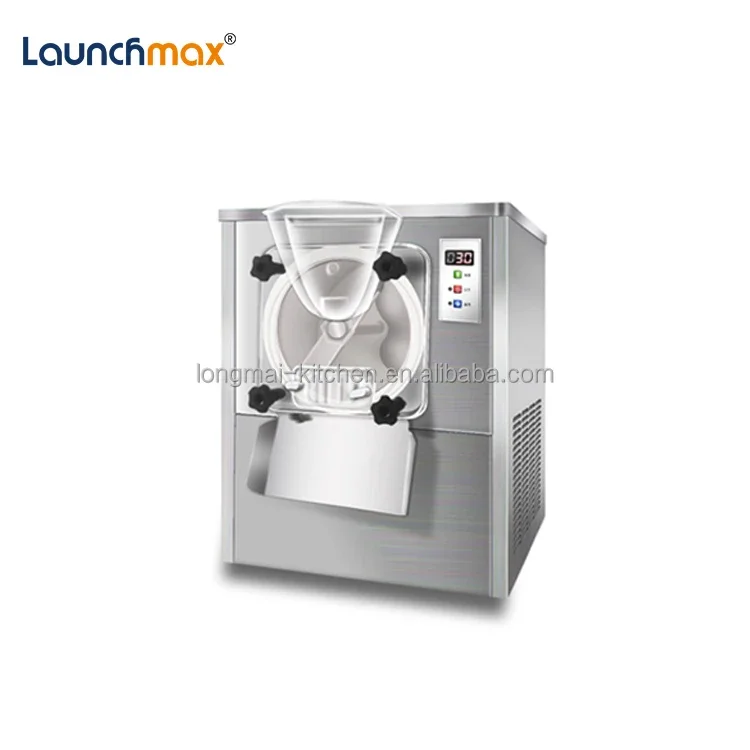 ماكينة صنع الآيس كريم الصلبة على الطاولة 16-20L/H ماكينة صنع الكريمة الصلبة الأوتوماتيكية التجارية