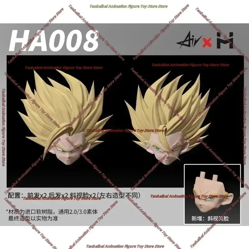 HA 1/12 Gohan Super II Gohan HA006/ HA010 دمية رئيس النحت الملحقات حزمة أنيمي شخصية رئيس النحت #4