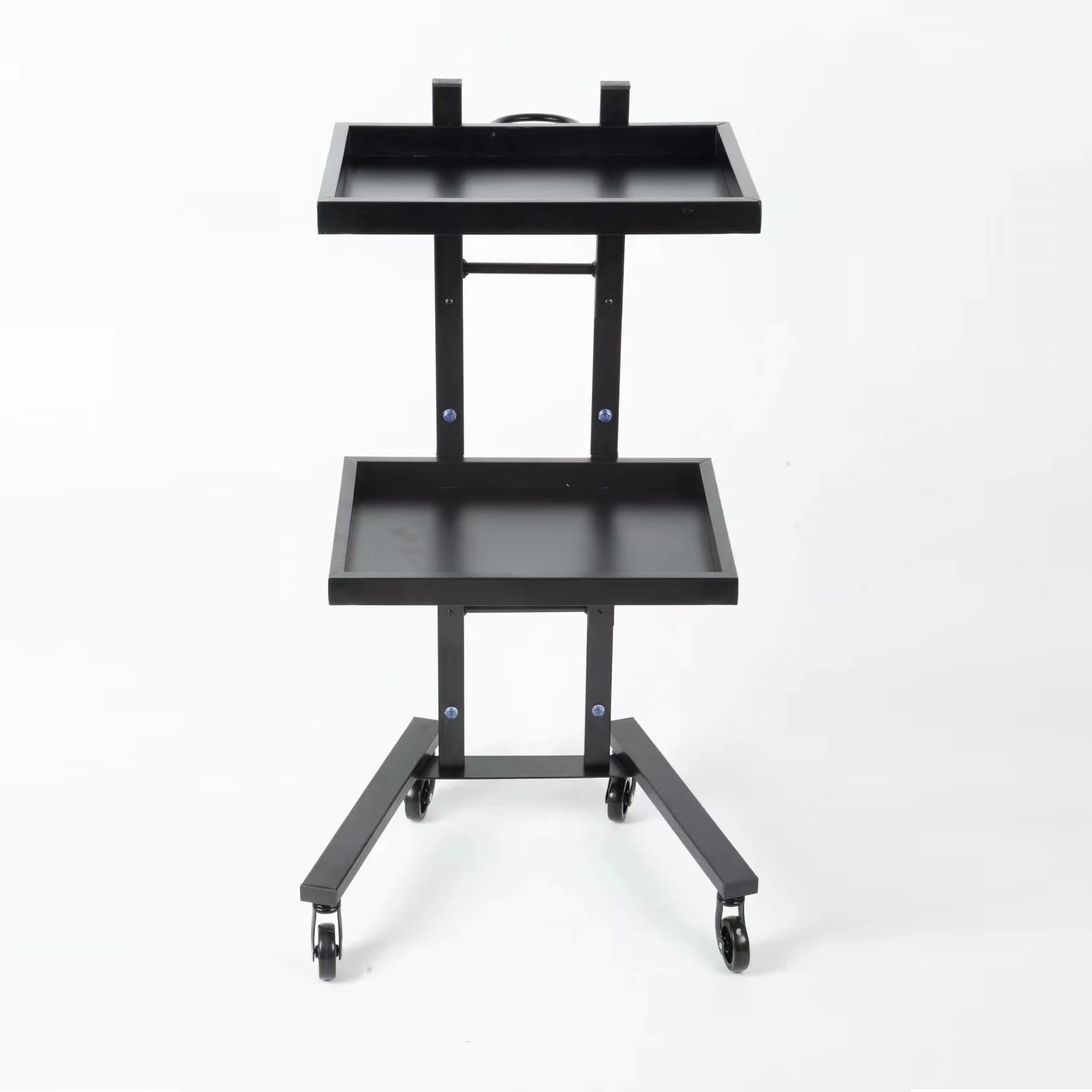 

Modern Design Heavy-Duty 4-Wheel Eco-Friendly Stainless Steel Beauty Salon Trolley Folding Cart for Hair Cutting Perming Dyeing