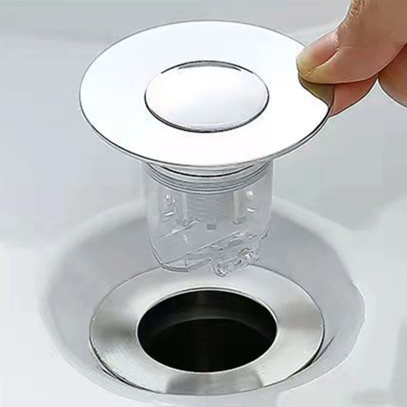 Bathroom Sink Stopper Prevent Clogging and Odor Easy Installation Thickened Dropship