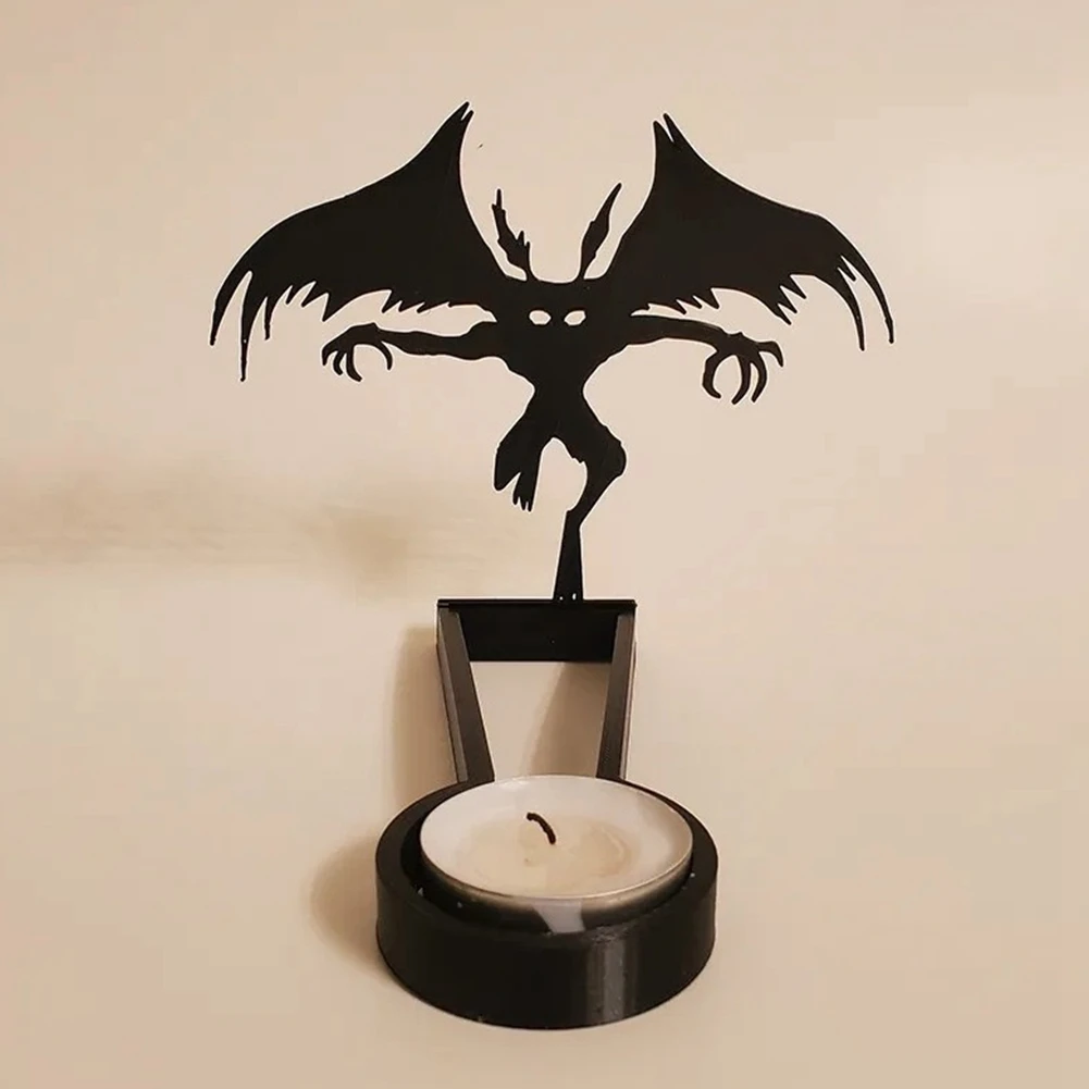 BBNV-حامل شموع الظل للهالوين، ديكورات طاولة حامل الشموع، أضواء شاي ظلال الهالوين، حوامل شموع مزخرفة