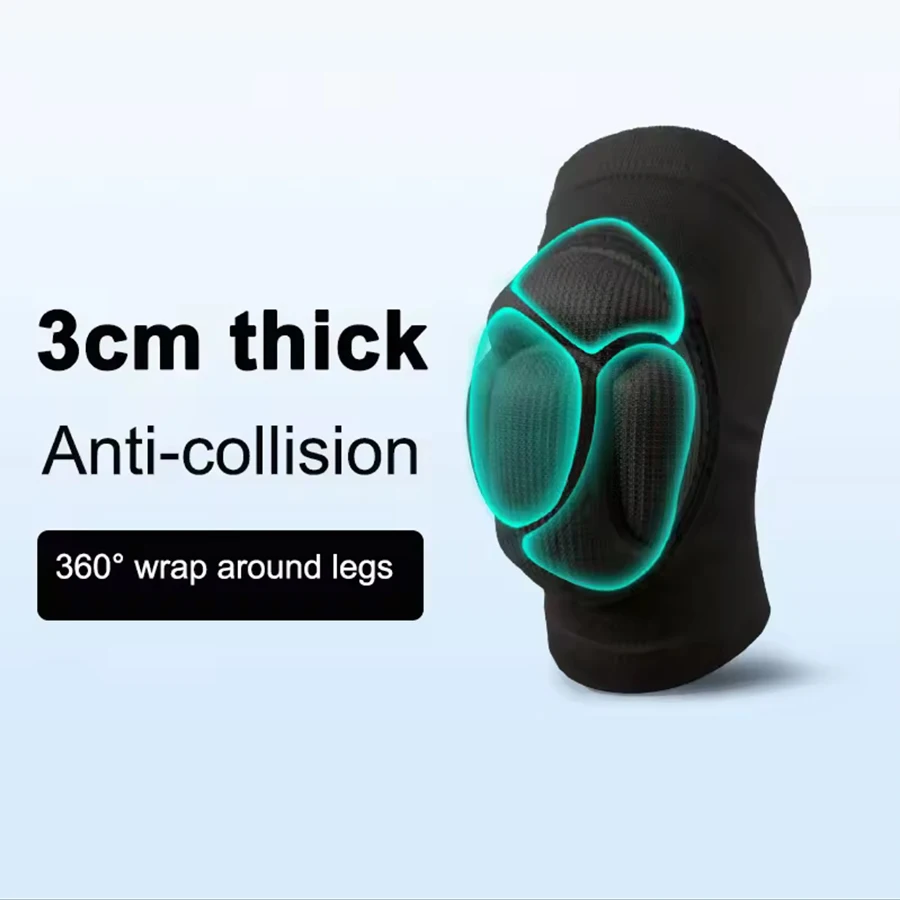 1 paar Verdickte Schutz Sport Kneepad Gym Unterstützung Fitness Getriebe Getriebe Basketball Brace Protector Männlich/Weiblich Nicht Slip Pads