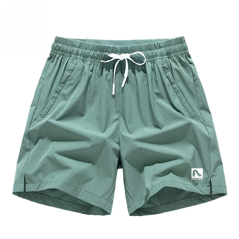 

Flylow Men's Running orts Ice Silk Waist Four Parts ort Length Mobile Phone ket Outdoor Sports Fitn Qui Dry