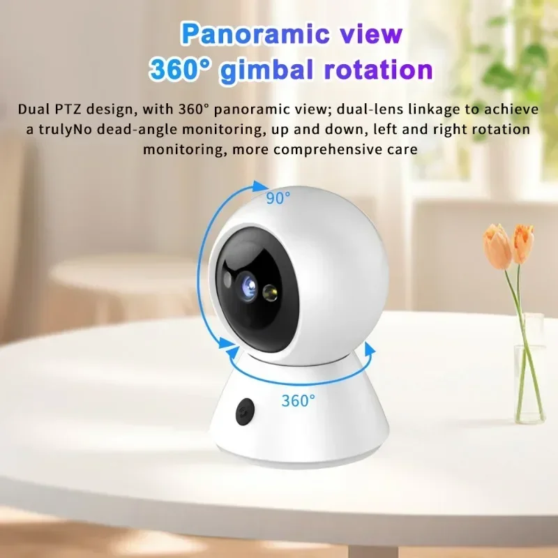 1080P Wifi Cameras Video Surveillance IP Cameras Home Wireless Security Camera Smart Security Protection Monitor Night Vision