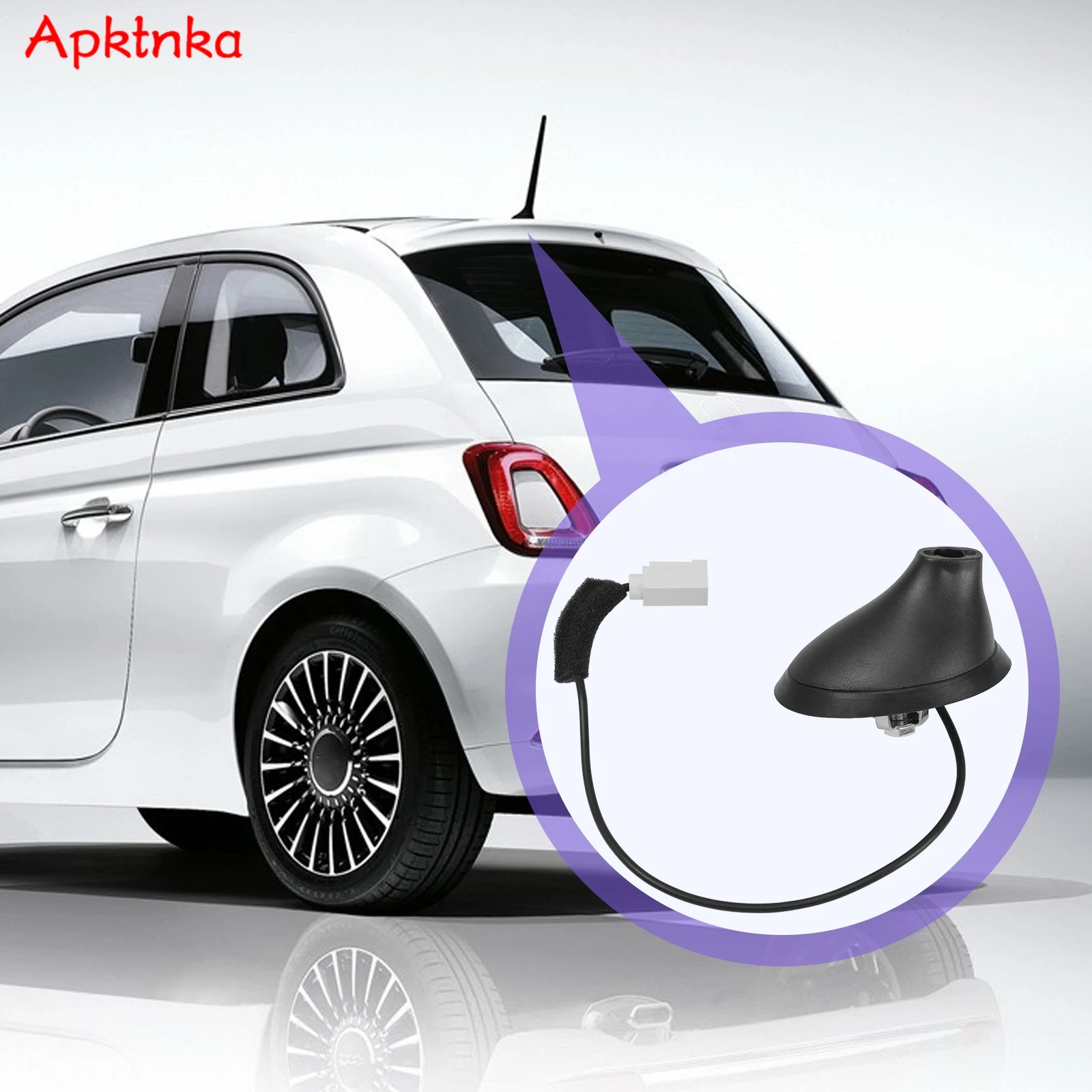 Base de Antena de Techo FM/AM para Fiat 500 y 500 500x Abarth 2012-2021, Alfa Romeo 2012-2021, 50540987, Accesorios para Auto