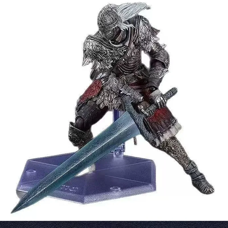 17Cm MaxFactory Figma 624 Elden Ring Blaidd The Half-Wolf Artikulasi Action Figure Koleksi Model Mainan untuk Hadiah Anak-anak