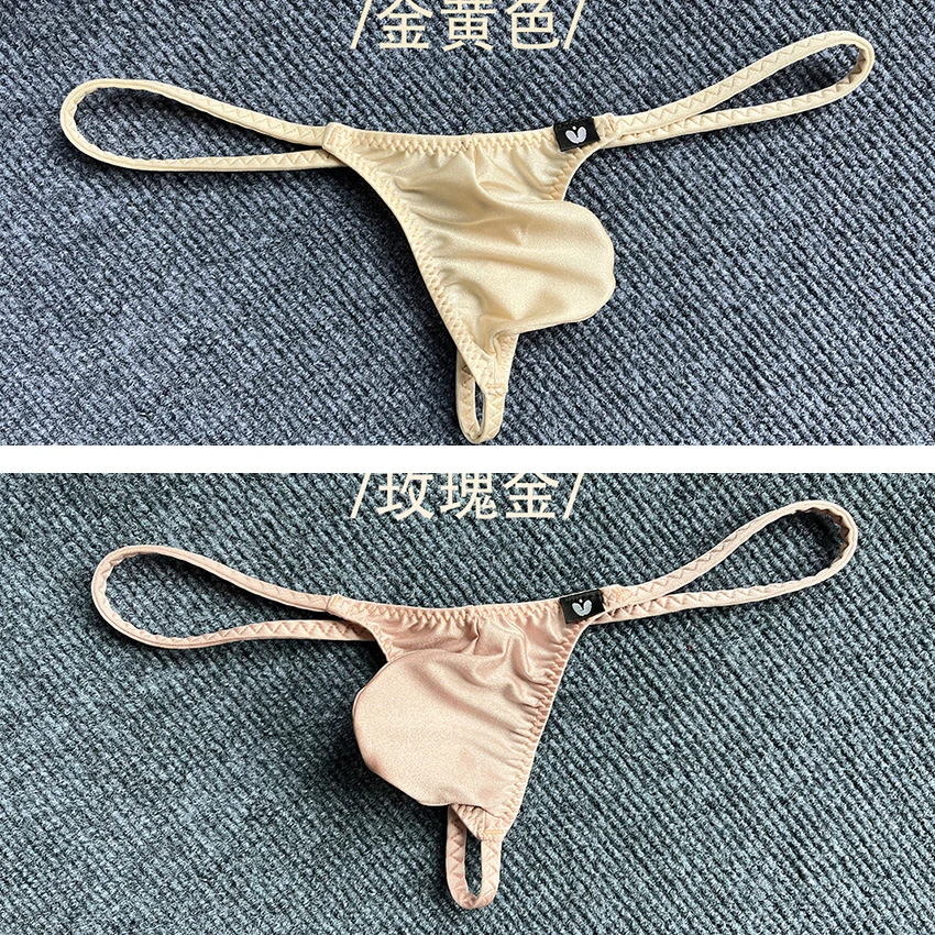 SEXY MENS G-STRINGS AND THONGS UNDERWEAR ELASTIC PENIS POUCH GAY MEN G-STRINGS