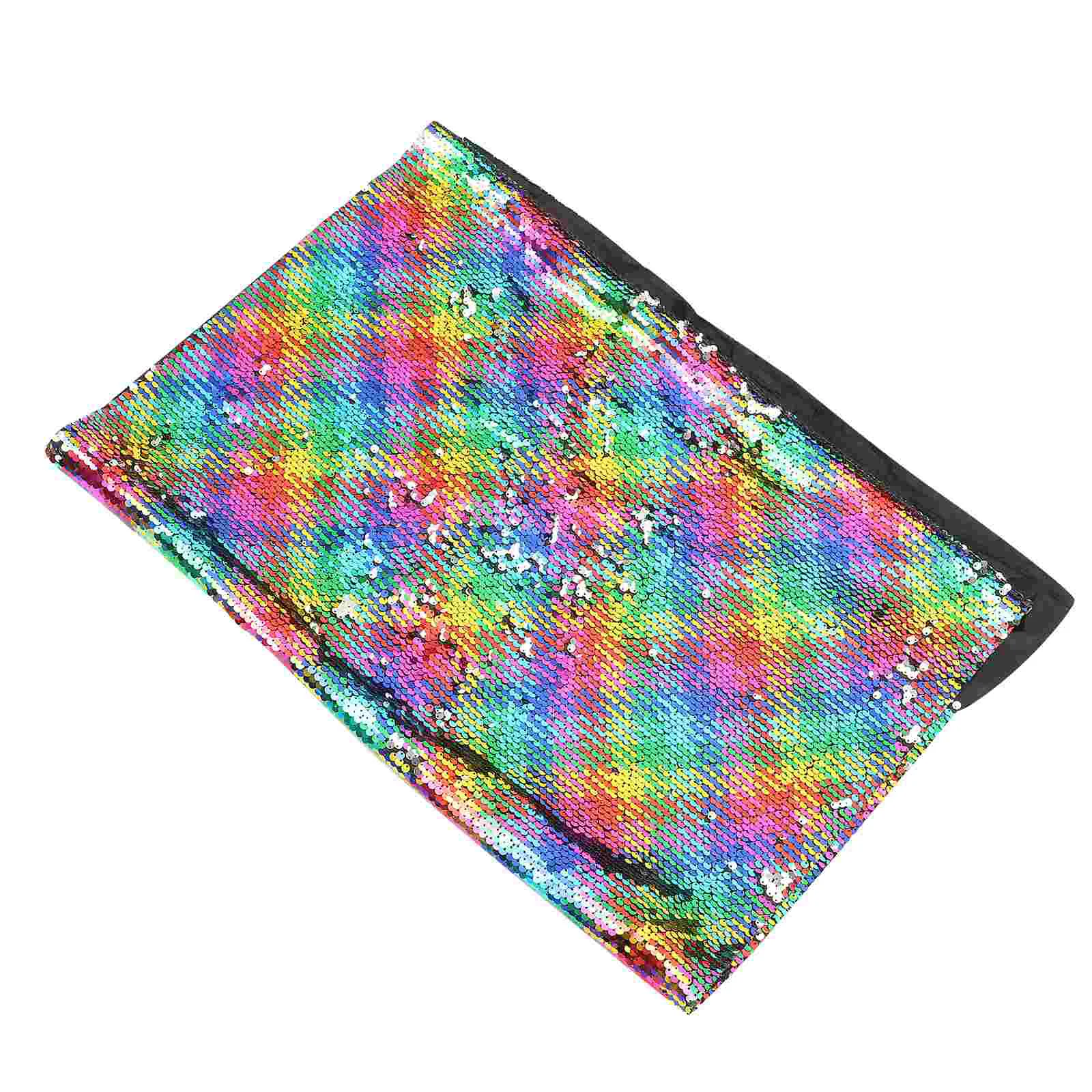 

Children's Sensory Sequin Fabric DIY Cloth Block Delicate Novelty Flip Glitter Decorative