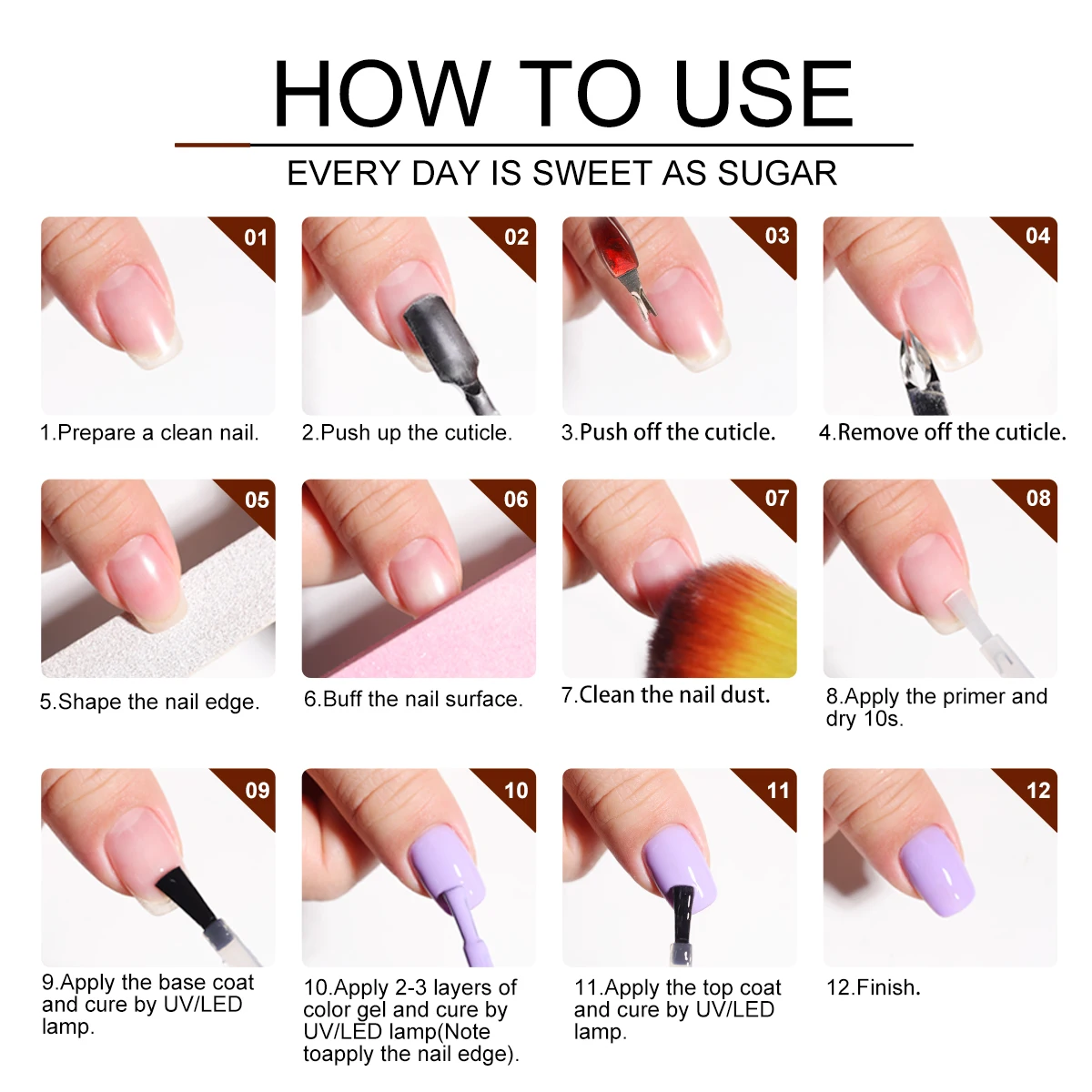 Kit de esmalte em gel, 20 cores, glitter, arte em gel com lâmpada uv e broca para unhas, base superior, arte de manicure, faça você mesmo para salão de beleza e ferramentas domésticas