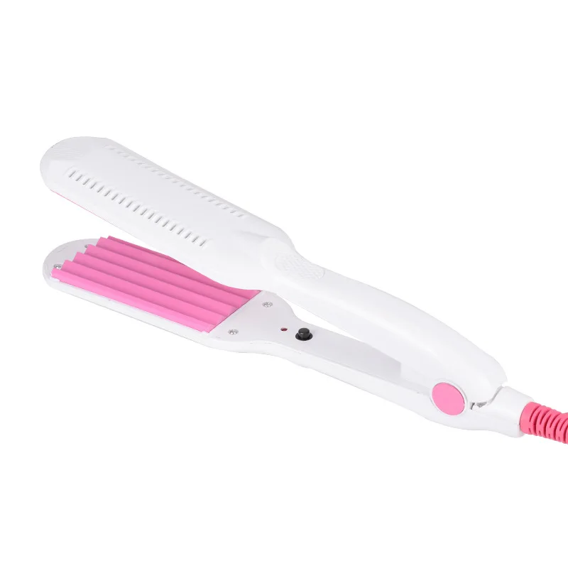 Hot corrugated iron hair straightener iron crimped hairstyle Electronic chapinha corrugation flat irons wave styling tools