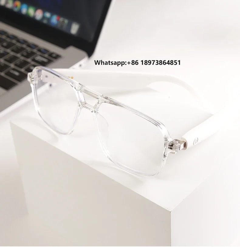 

Open Ear Smart Glasses 5.2 Wireless Stereo Sport Headset Outdoor Cycling Sunglasses Speakers With Mic Tws Headset