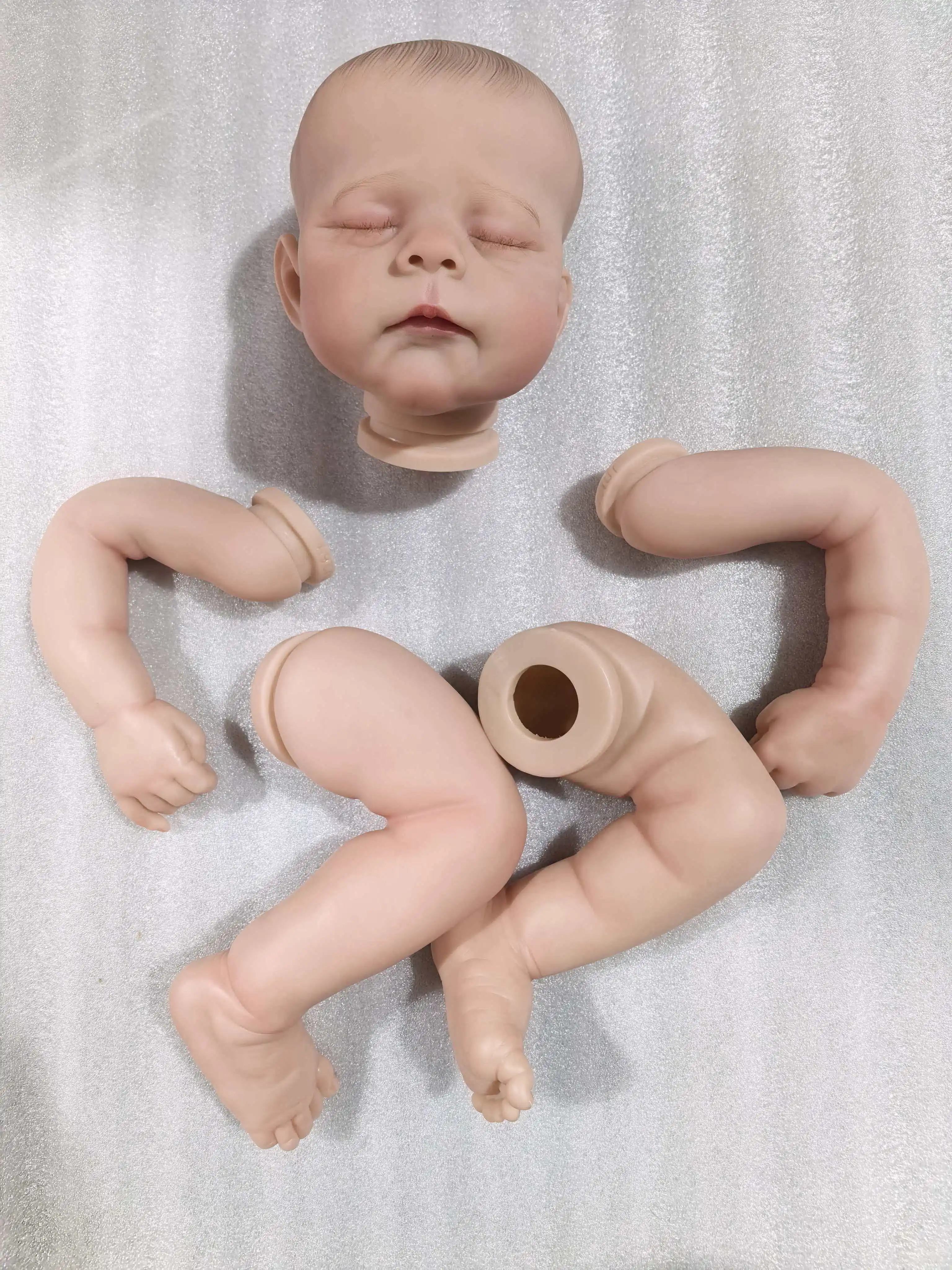 

NPK 19-дюймовый комплект кукол Erica Reborn для новорожденных-реалистичные мягкие на ощупь необработанные детали куклы уже окрашенные