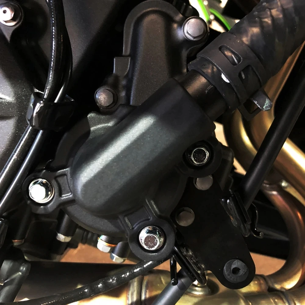 カワサキニンジャモーターサイクルエンジン保護カバーセット,400-2018忍者2023 500 2024 z400 2025-2019