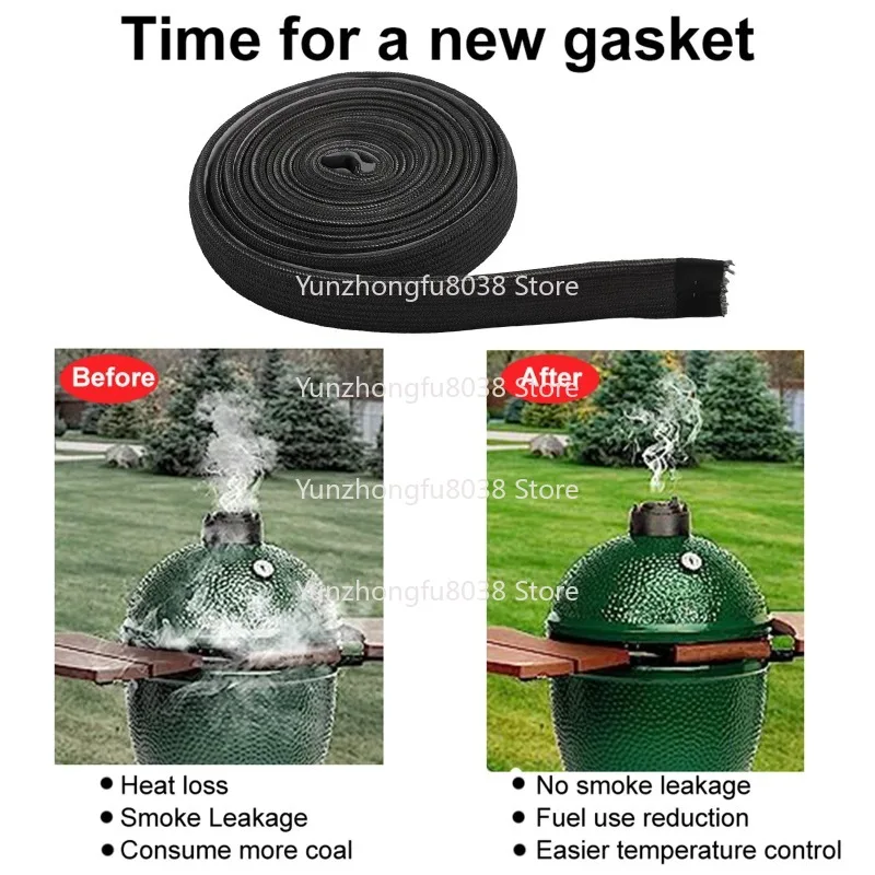 

Fiberglass Wire Mesh Gasket Fiberglass Sealing Temperature Control Wire Mesh Gasket