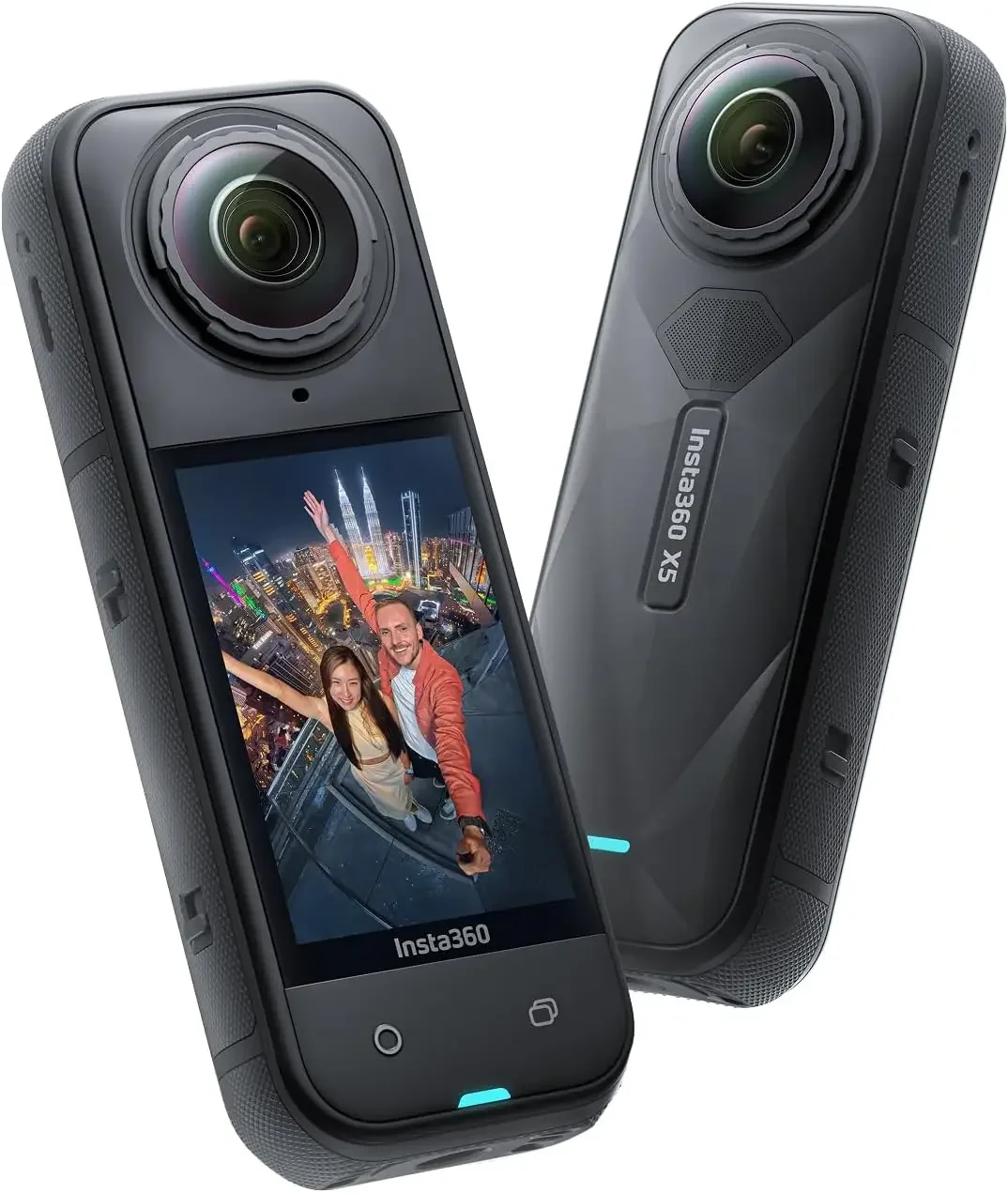 Insta360 X5 Waterproof 8K 360° Action Camera Invisible Selfie Stick Triple AI Chip Design Insta360 X5 Sport Lens 3-Hour Battery