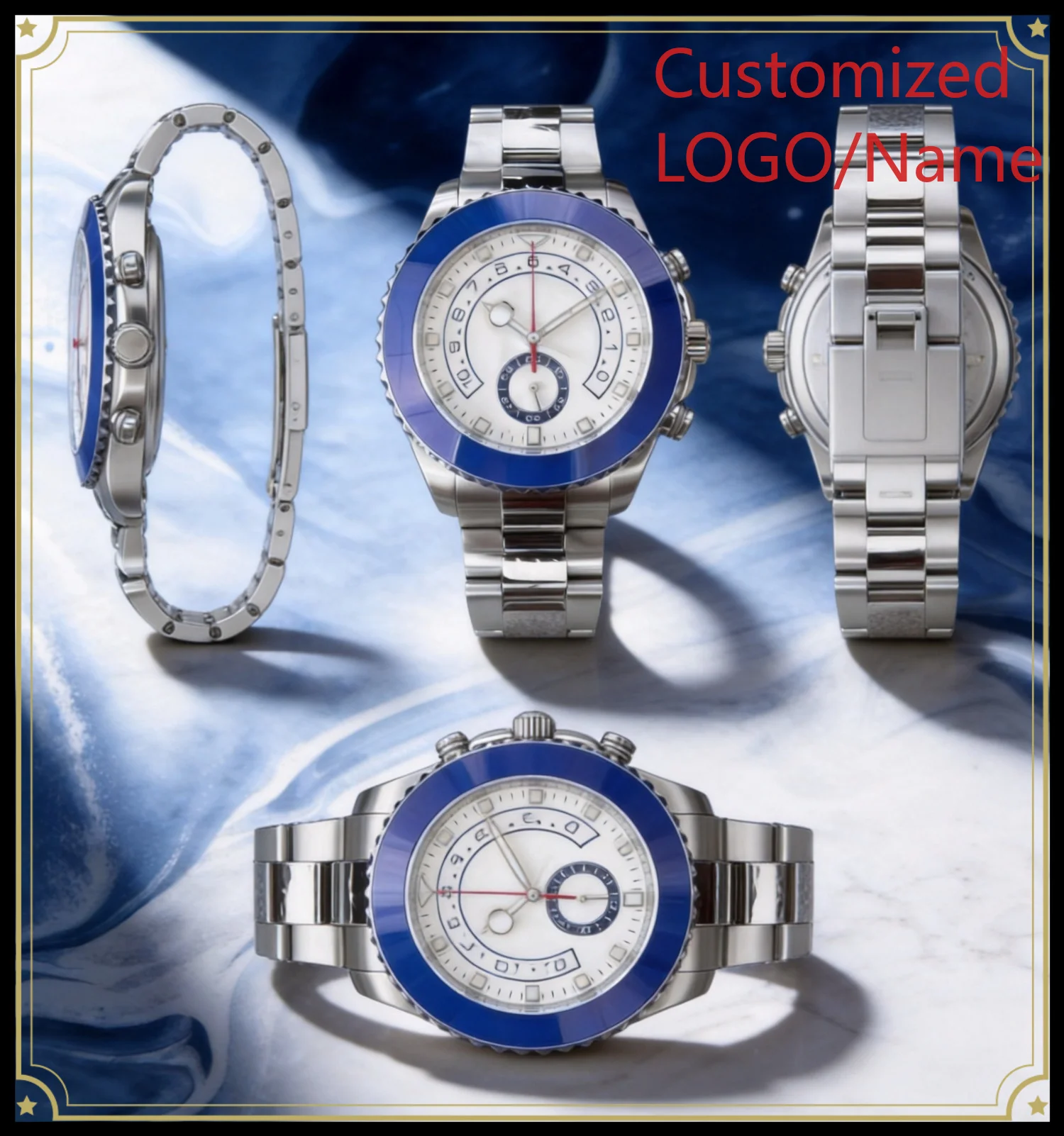 

A185 Store 2026 44mm Luxury Sport Men's Self-Winding Watch with Eye-Catching Luminous Features Customized Watches