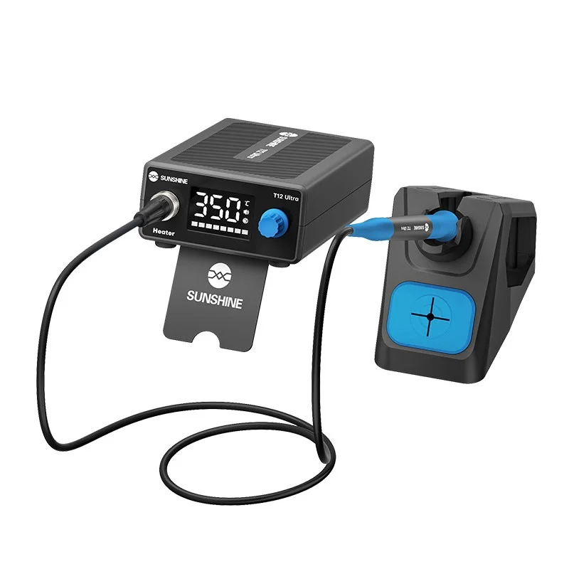 SUNSHINE T12 Ultra Constant-temperature Soldering Station Rework Station 220V/110V Solder Station for Mobile Phone Repair