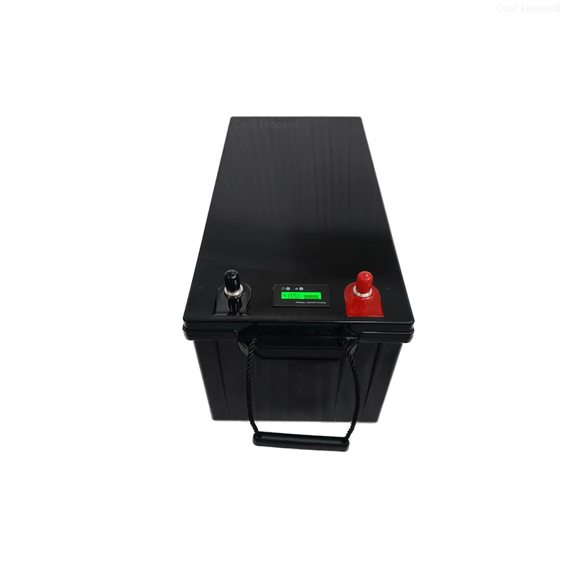 12V 120Ah LiFePO4 Lithium  Phosphate Battery Built-in BMS Solar Power Generation System Is Suitable For RV Standby Power Supply