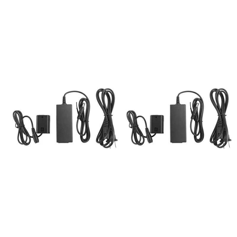 

N75R-2X AC-PW20 NP-FW50 Dummy Battery AC Power Supply Adapter DC Coupler Kit For Sony Alpha A5100 A6500 A6400 A6000 A55 A7
