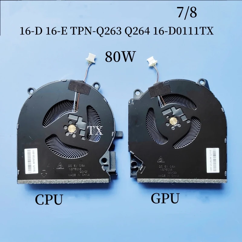 Free shipping for HP Shadow Elf 7/8 16-D E TPN-Q263 Q264 16-D0111TX laptop fan