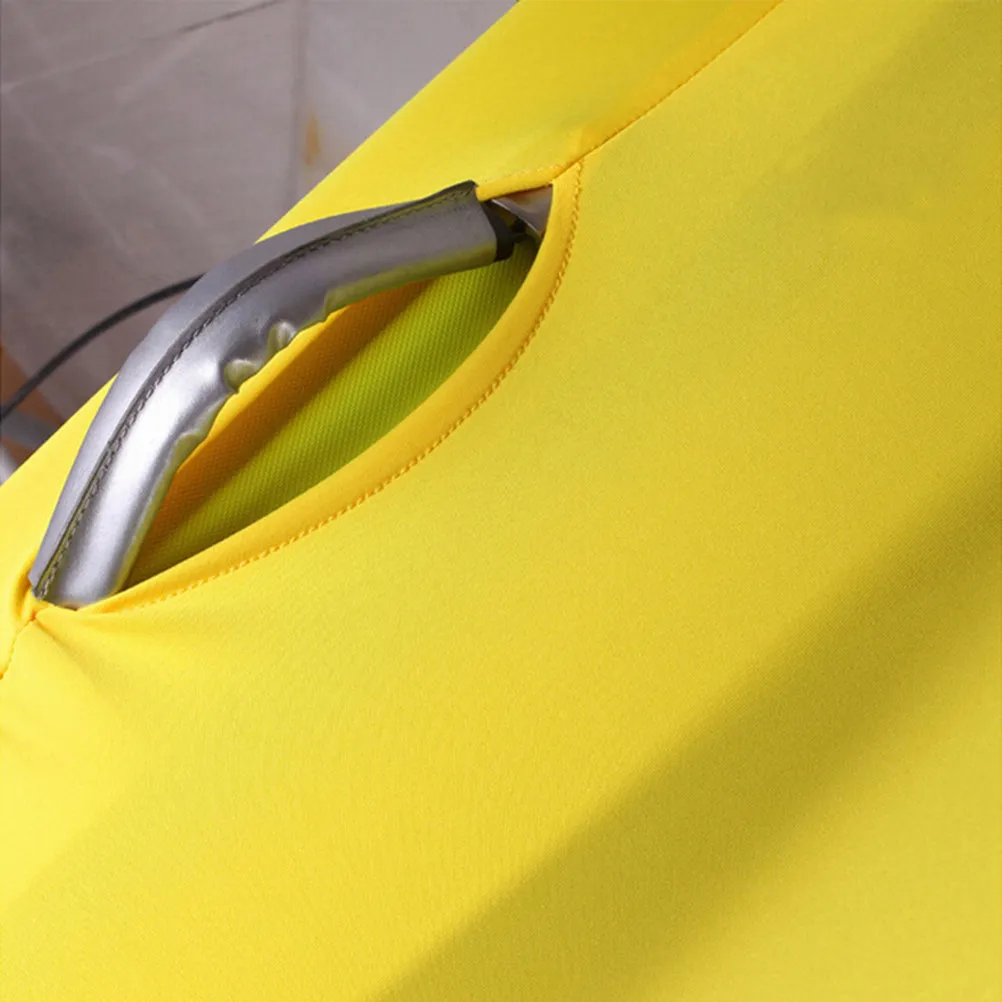 

Защитный чехол для багажа 18-20 дюймов, эластичный защитный чехол для чемодана, пылезащитный мешок с ручками для легкого доступа, желтый