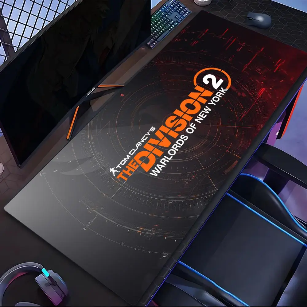 Tom Clancy's The Division TCTD Mouse Pad Tablet Laptop xl desktop mouse mat cute HD printing Gaming keyboard pad Player 90x40 cm