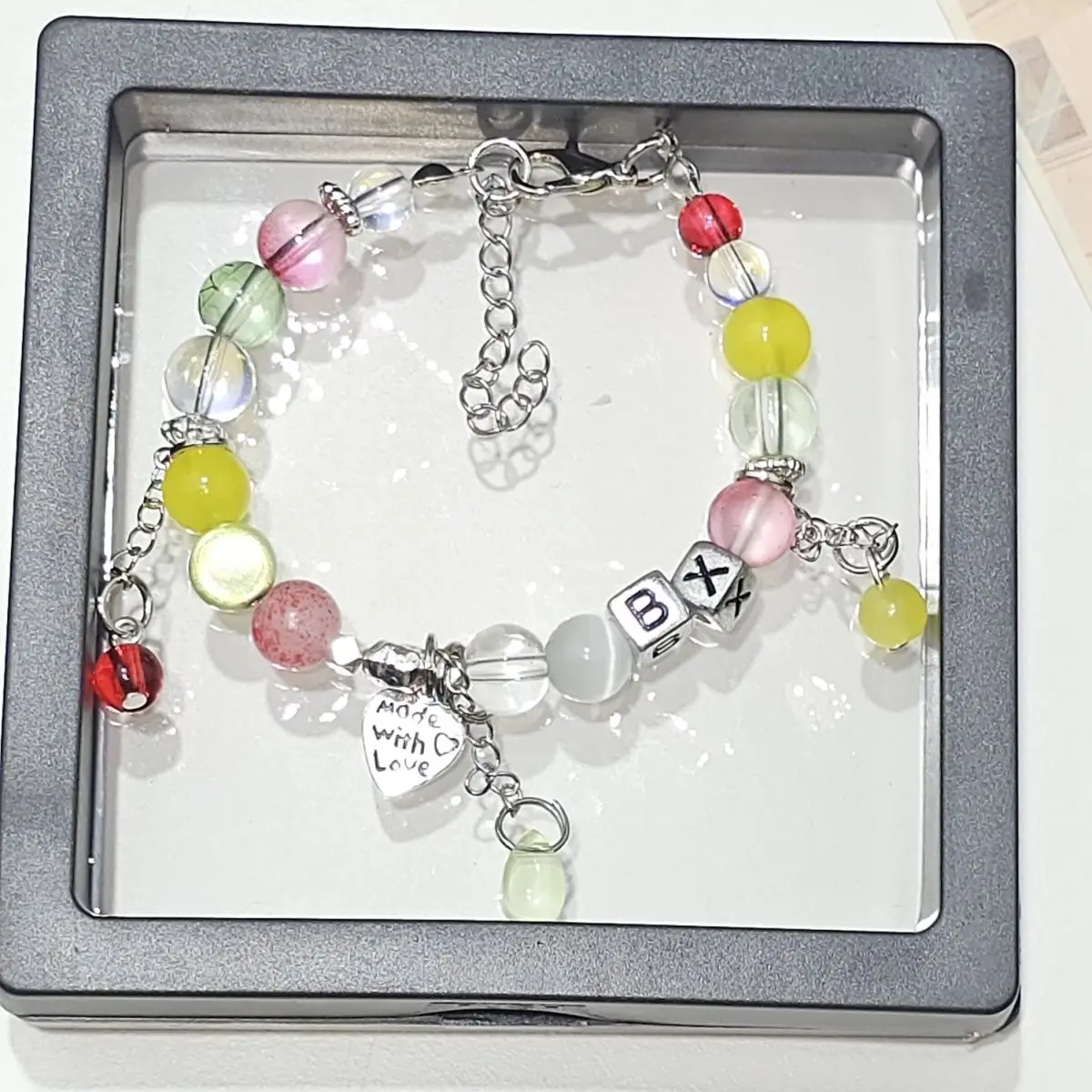 Цветной браслет Wang Yibo Xiao Zhan Bo Jun Yi Xiao, браслет из красного, зеленого и желтого бисера, нишевый браслет