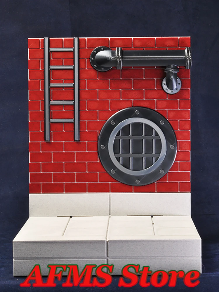 

Original Wikeetoys 1/12 Scale Sewer Scene Platform Background Board Dolls Accessory Fit 6Inch Anime Action Figure Model Toys