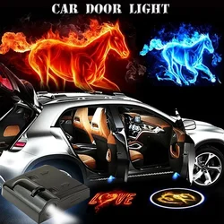 For Renault Captur Clio Duster Espace Koleos Logan Megane Laguna Car LED LOGO Door Welcome laser Projector Shadow Light