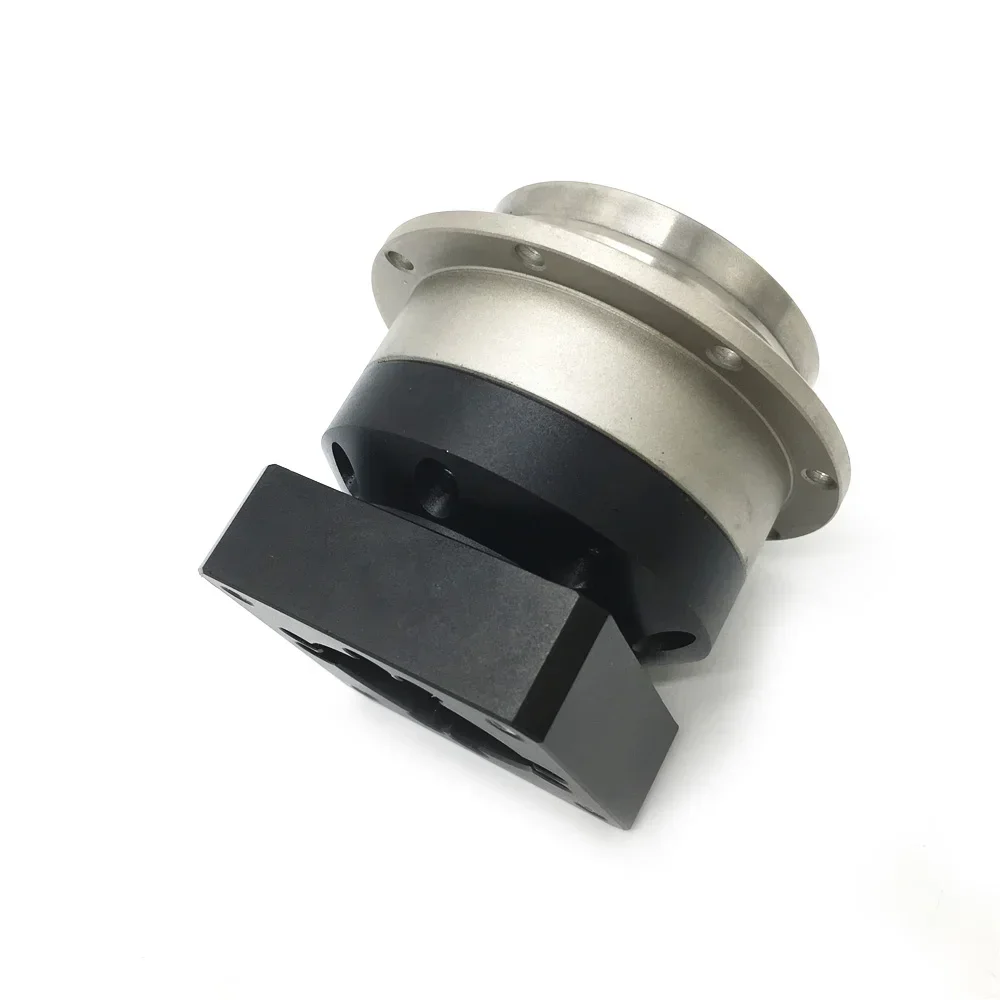 Helical Gear Planetary Gearbox for Nema34 Stepper 80/90mm Servo Motor DC CNC Round Flange Output Planetary Gearbox Gear 3arcmin