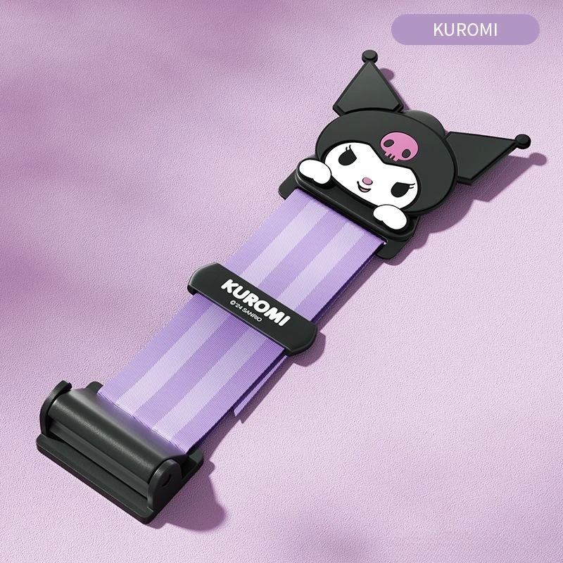 Sanrio Kuromi Car Seat Belt Holder My Melody cartoon Exquisite Children's Seat Belt Adjustment Holder Anti-Strangle Extender