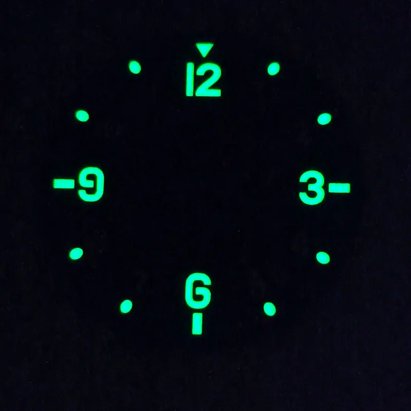 28.5mm watch dial Suitable for NH35 movement single calendar aseptic custom logo watch NH35 Dial parts