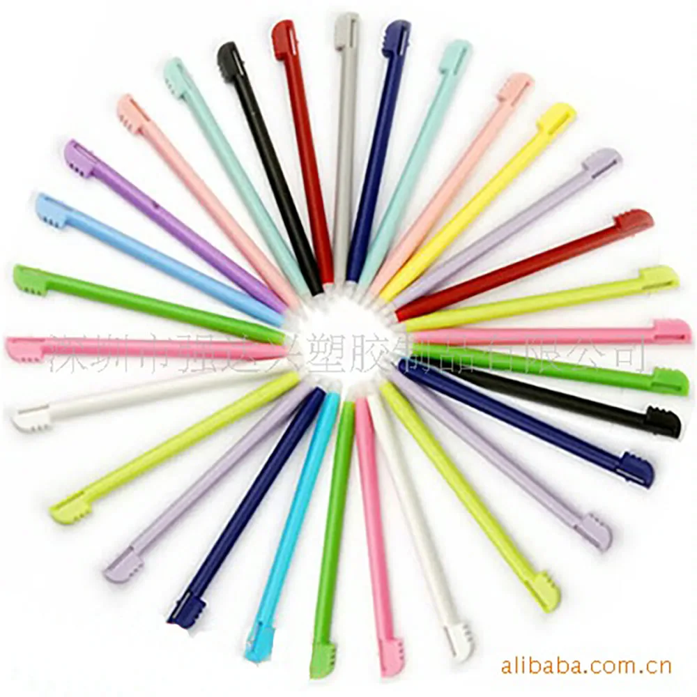 2 buah/lot NDSL Nintendo layar pena NDSL layar sentuh pena NDSL permainan NDSL pena ketahanan sentuh NDSL