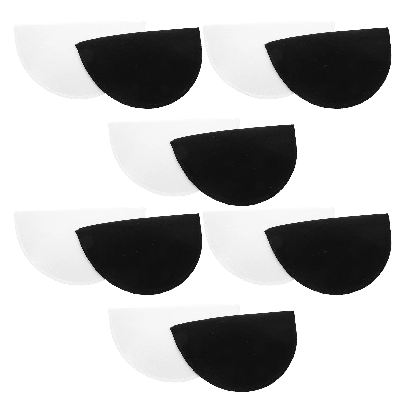 

6Pairs Womens Shoulder Pads Washable Foam Inserts Soft Garment Shoulder Shapers for Jackets Blazers Cosplay Costume