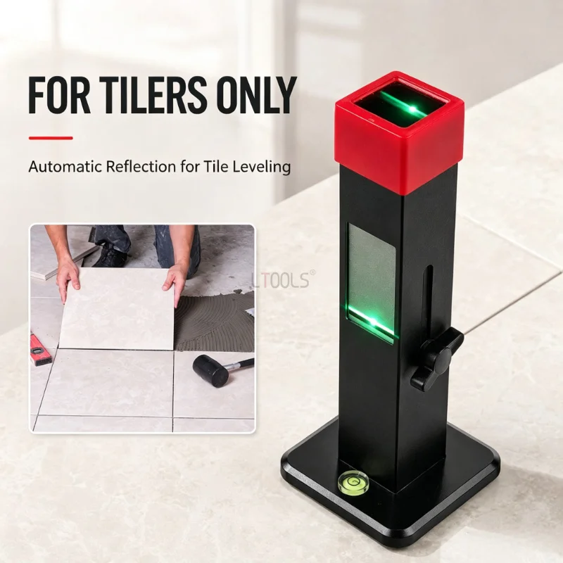 Level Tile Spacer Adjustable Contour Marker and Dual Scale for Consistent Height and Smooth Tiling Process Horizontal Ruler