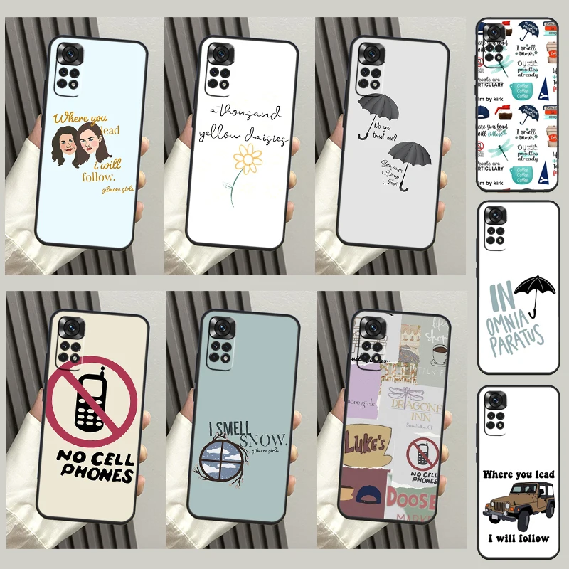 Gilmore Girls Case For Xiaomi Redmi Note 11 11S 10 10S 9 9S 8 12 Pro Redmi 9 10 12C 9C 9T 10A 10C Cover